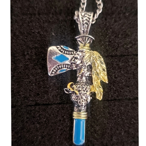 20 Pc. Silvertone Ring Necklace Lot Southwestern Aztec Boho Fashion Jewelry New - Picture 3 of 7